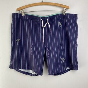 BONOBOS FLAMINGO SWIM TRUNKS BOARD SHORTS Mens large